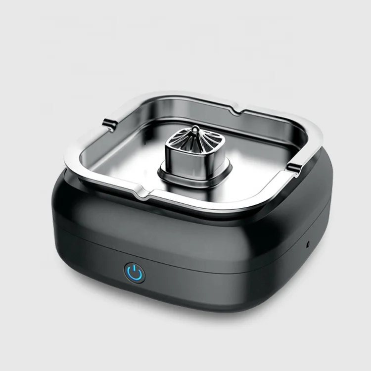 OEM Rechargeable Smoke Air Purifier Desktop Portable Ashtray Air Purifier True HEPA Filter Manufacturer