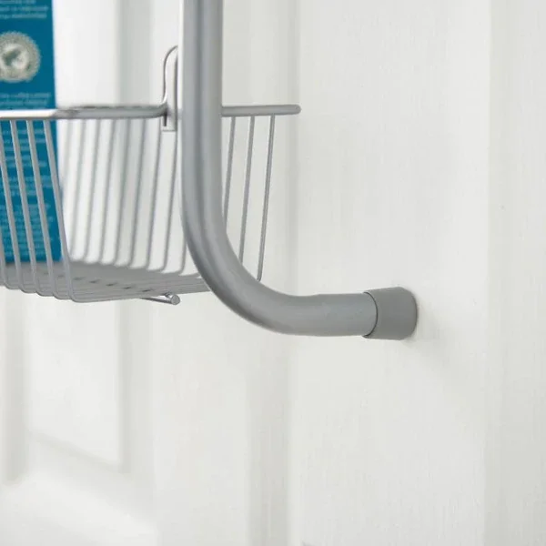 Over The Door Pantry Organizer 3 Tier Hanging Wire Storage Basket Spice Rack Organizer Kitchen Shelf with Hooks