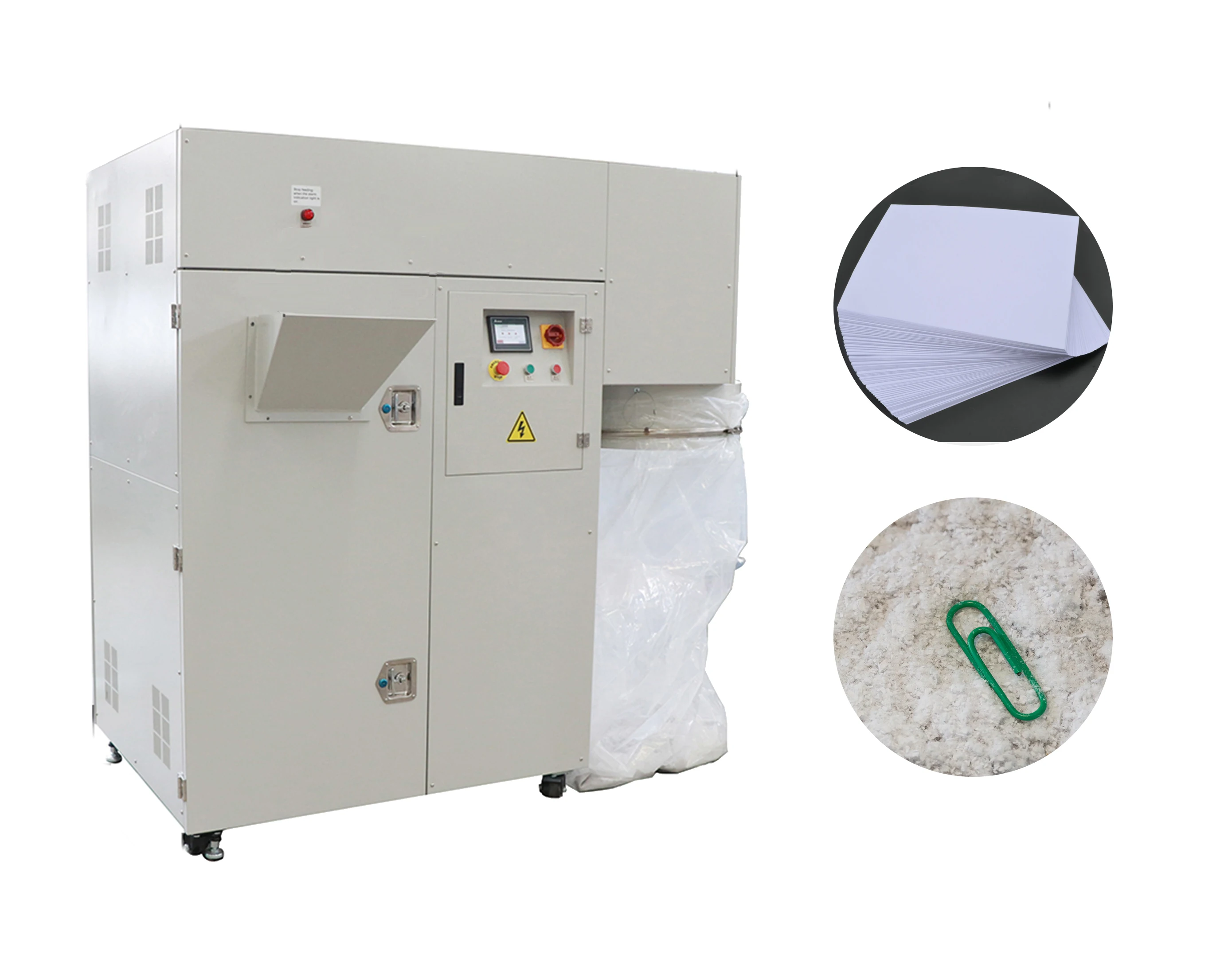 Industrial Paper Shredder Professional Industrial Paper Disintegrator For Data Destruction