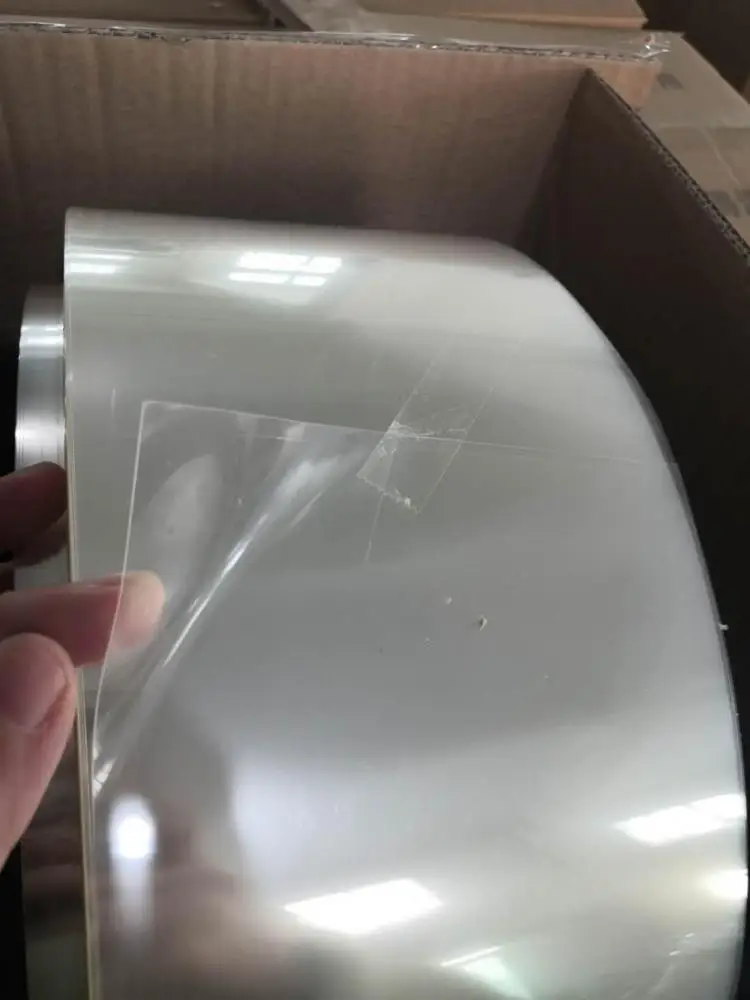 Wenzhou Hongda HD2262 свеча PL356 прозрачные блестки 12 5 см * 500 м фабричная продажа ПЭТ пленка рулон для обуви шляпы