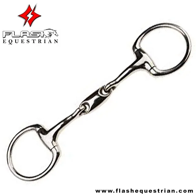 Custom made High Quality Horse Riding Egg Butt Snaffle Bit Stainless Steel Western Dutch Gag Bit German Silver Bit Manufacturer