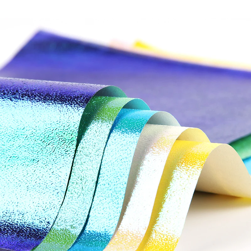 Custom Diy Colorful Quilling Paper Designs Cheap Wrapping Paper Gravure Printing Specialty Paper for Gift and Flower Waterproof