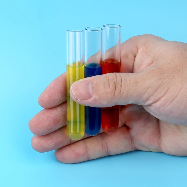 
Medical hospital use quartz 100mm plastic tubes test tube 10ml 
