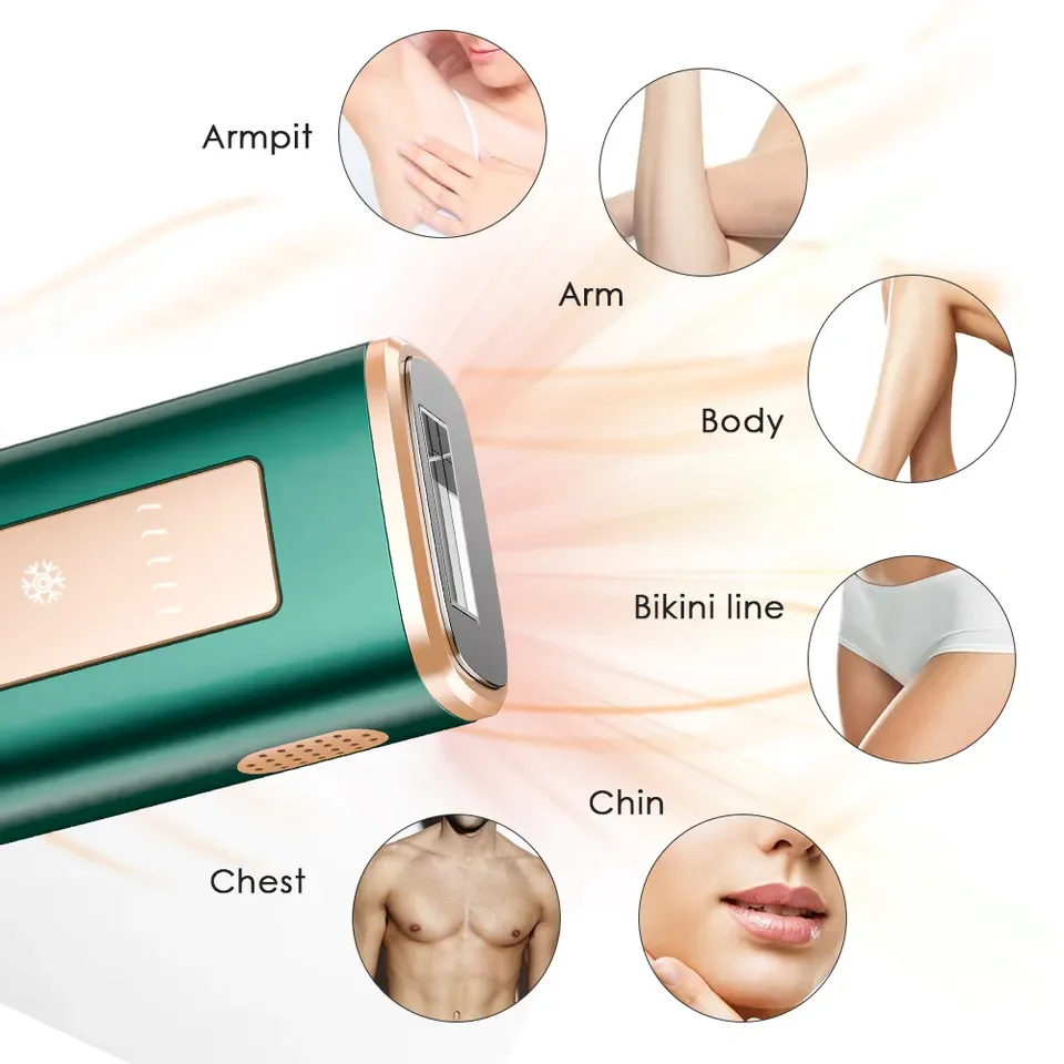 IPL Hair Removal 2023 Sapphire Ice Cooling Haarentferne Laser Hair Remover Epilator