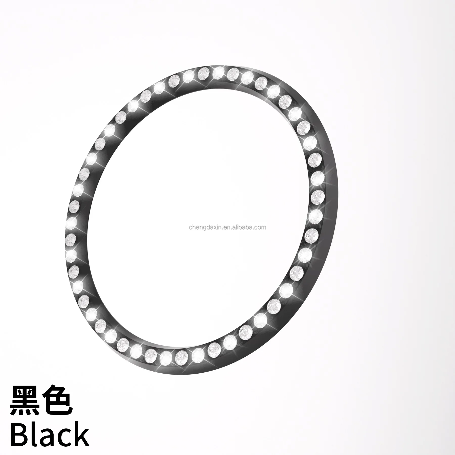 Diamond circle bezel insert For Samsung Watch 7 ultra 47mm Accessories Scale Ring Metal For Samsung Galaxy Watch 7 Decoration
