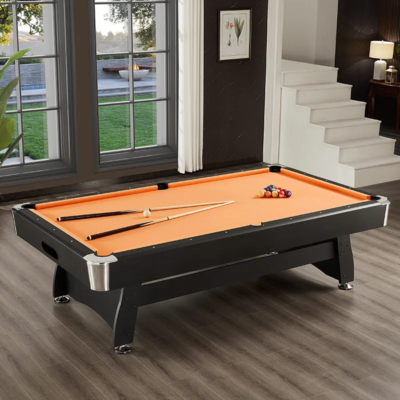 Factory Stock High Quality MDF Top 8ft Classic Pool Billiard Tables For Family