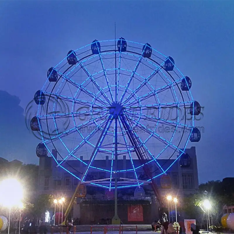Successful Project Most Popular 30m Sightseeing Large Ferris Wheel 72 Seats Amusement Park Rides Ferris Wheel for Sale