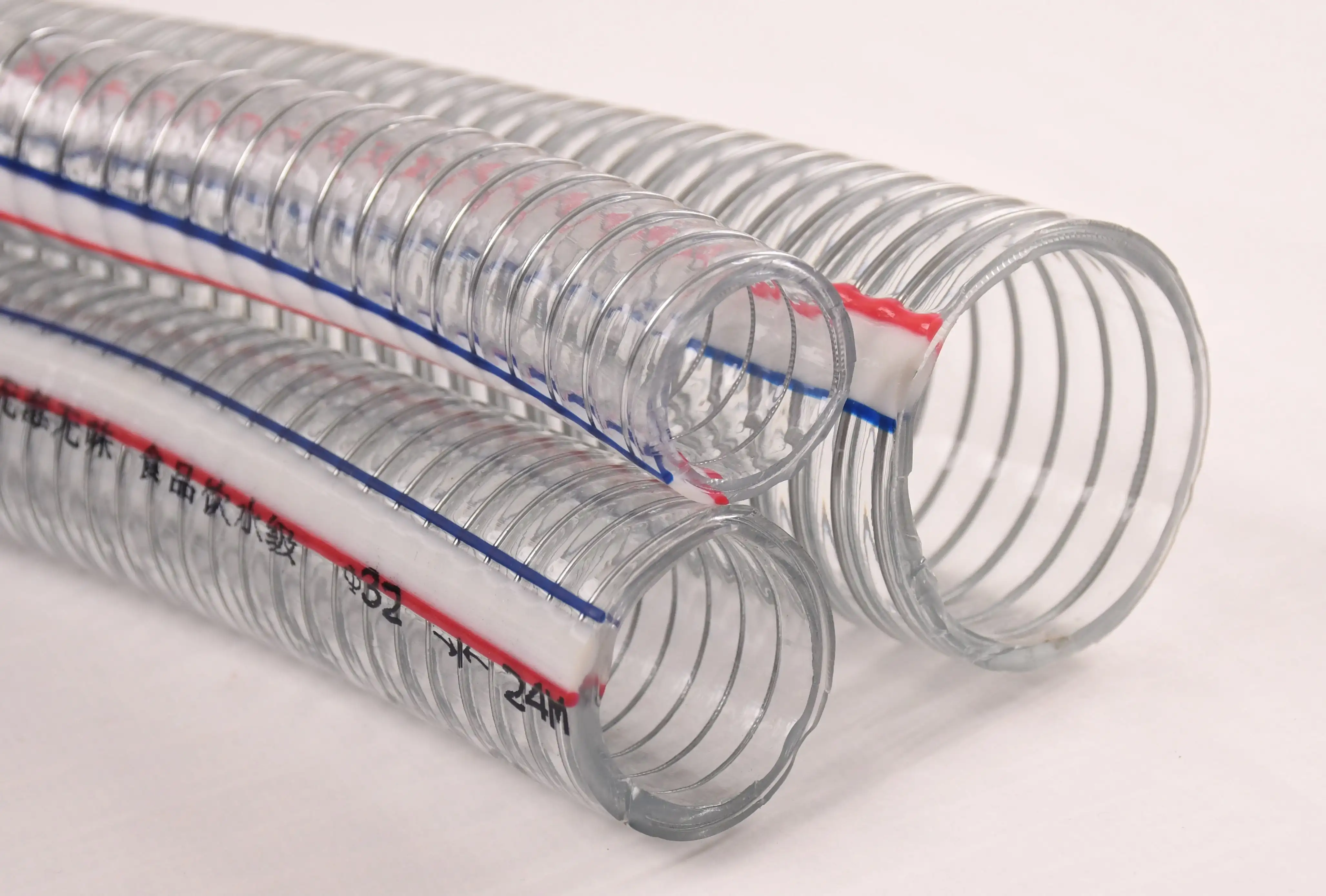 Large Diameter PVC Flexible Vacuum Hose High Pressure Soft Suction Cleaner Dust Hose