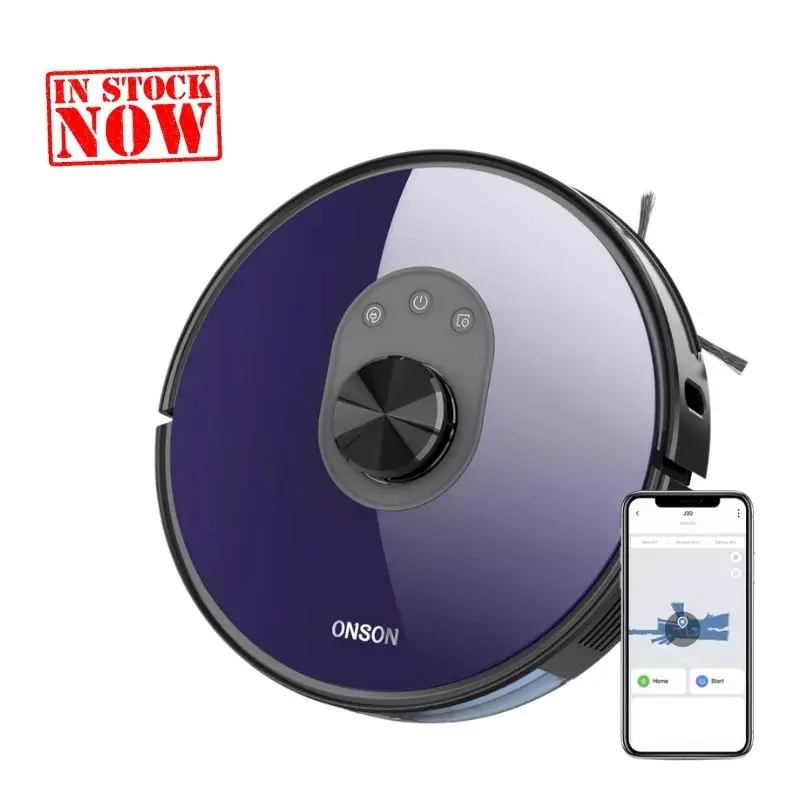 ONSON J30 High End Map Navigation Wifi 2700Pa Smart Intelligent Automatic Robot Vacuum Cleaner Laser