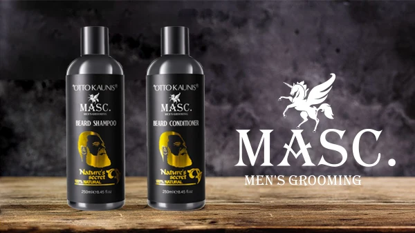 beard care products private label Sulfate Free Hydrating Shampoo and Conditioner for Men grooming Beard Wash