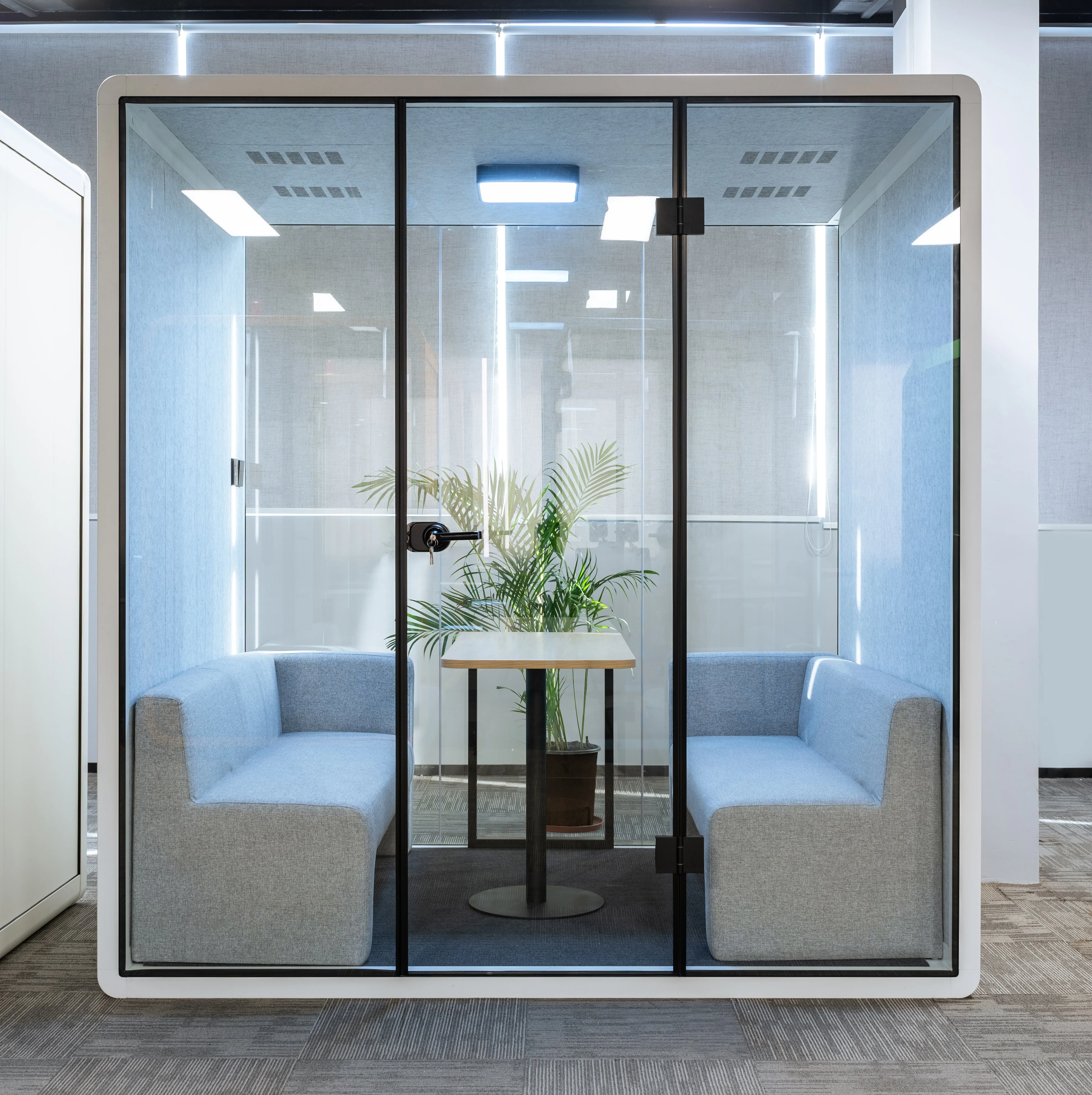 Soundproof Office Meeting Pods Modular Soundproof Booth Silence Office Pods