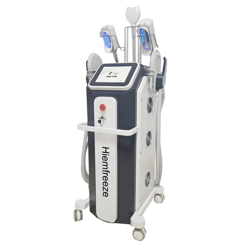 wholesale 2 IN 1 cellulite reduction 360 criolipolisis emslim electro magnetic muscle stimulator cryotherapy 360 fat freezing