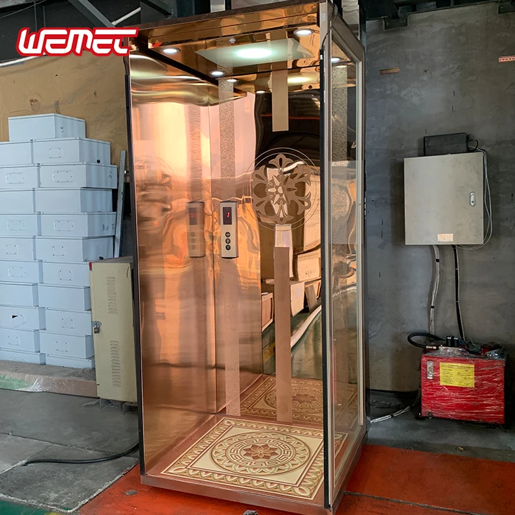 
Wemet cheap small home elevator lift elevator house with factory price 