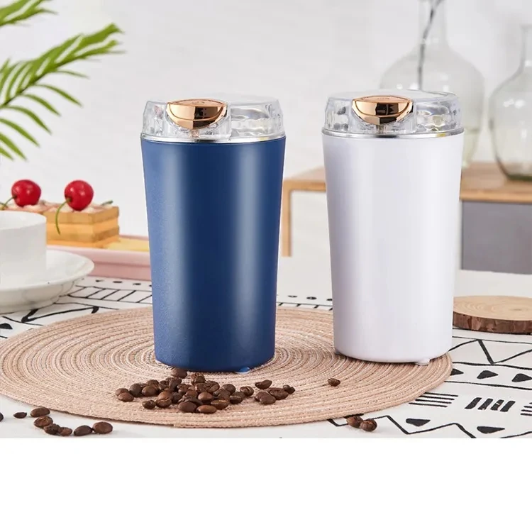 Spice Grinder Stainless Steel Coffee Grinder Electric for Herb Peanut Grains Beans