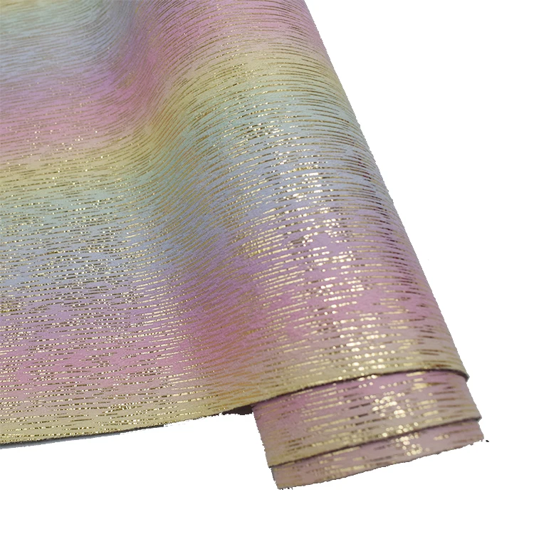 Голографическая ткань из полиэстера и микрофибры для горячего тиснения