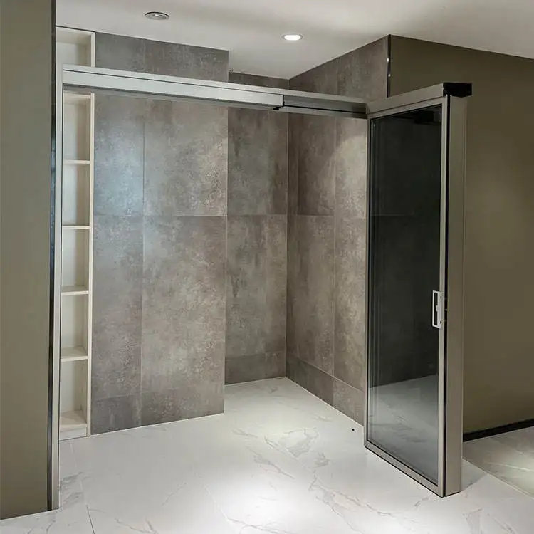 Hot selling Sliding kitchen pt door casement aluminium pt door kitchen slide and swing push pull open aluminium balcony door