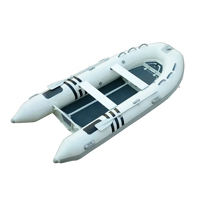 RHIB360 ПВХ/Hypalon надувная лодка с алюминиевым корпусом и подвесным