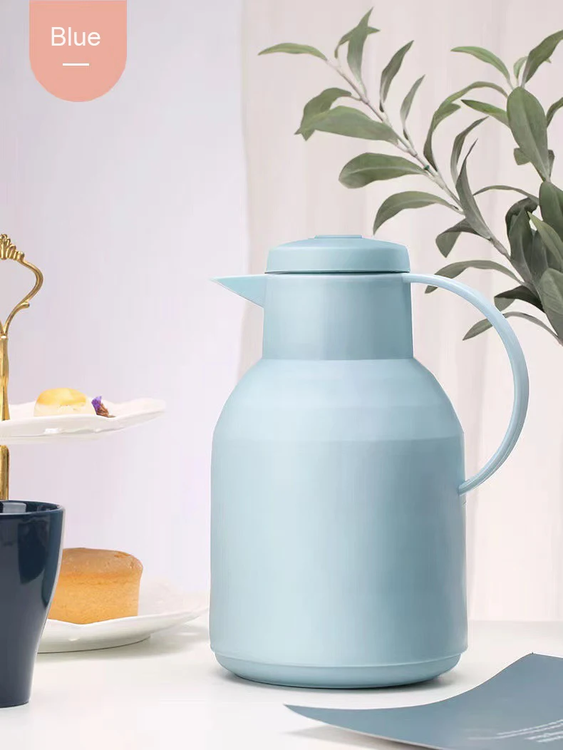 Nordic Home Glass Inner Rhomboid Insulation Pot Large Capacity Thermos Bottle Thermos Flask Coffee Pot Hot Kettle