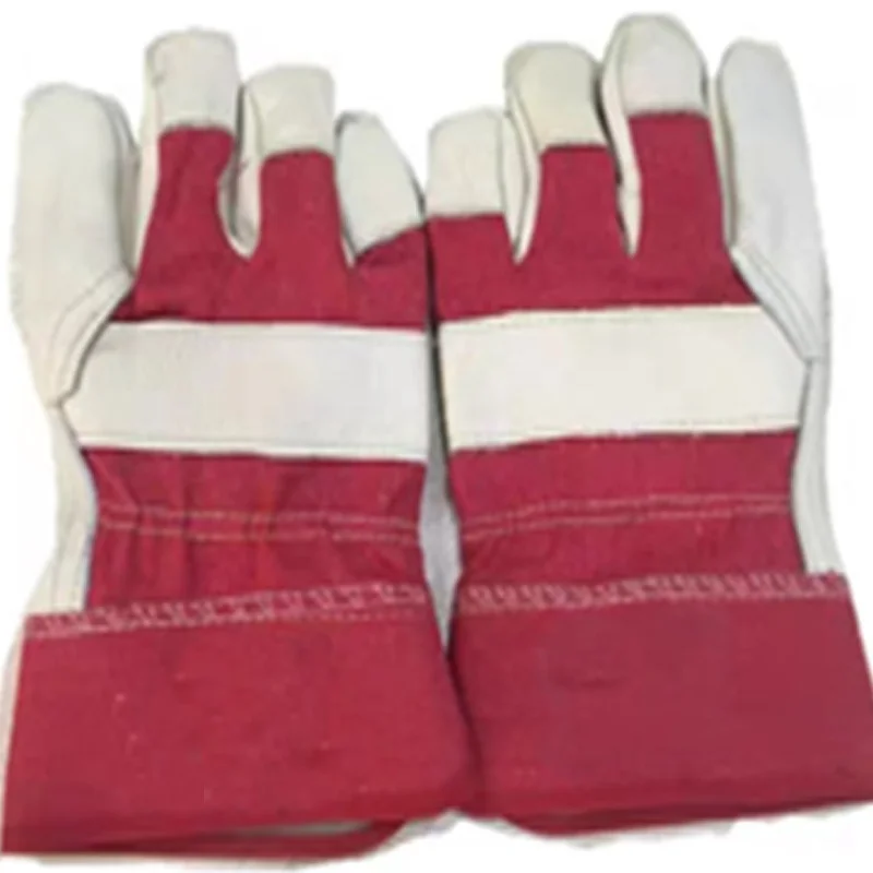 Top Quality Custom Cow Grain Leather Motocross Motorcycle Motorbike Moto Driver Gloves Luvas Guantes for work construction