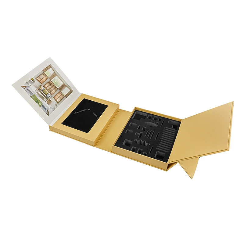 Custom Size Professional Table Top Foldable Blind Sample Display Books