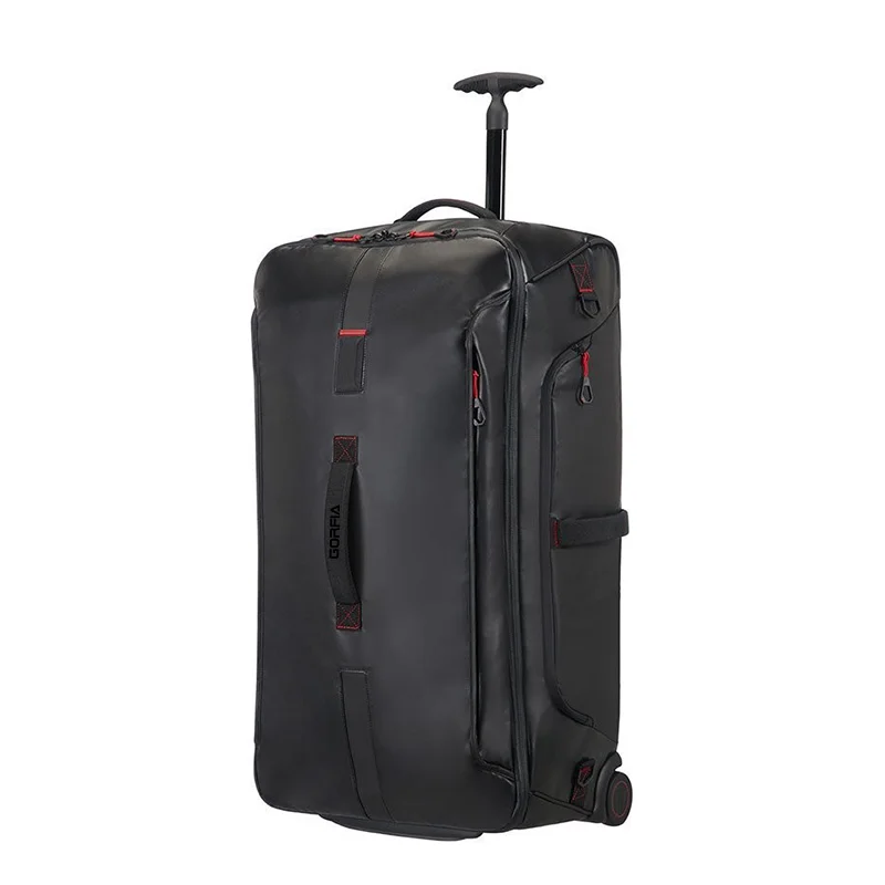 Gorfia 2024 new high-capacity waterproof pull rod duffel bag for men with zipper for business travel