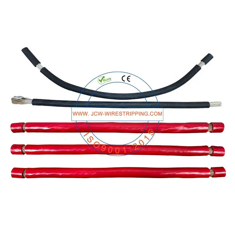 JCW-CS19 Automatic utp cable jacket peeling equipment 120mm2 large wire cutting and stripping machine