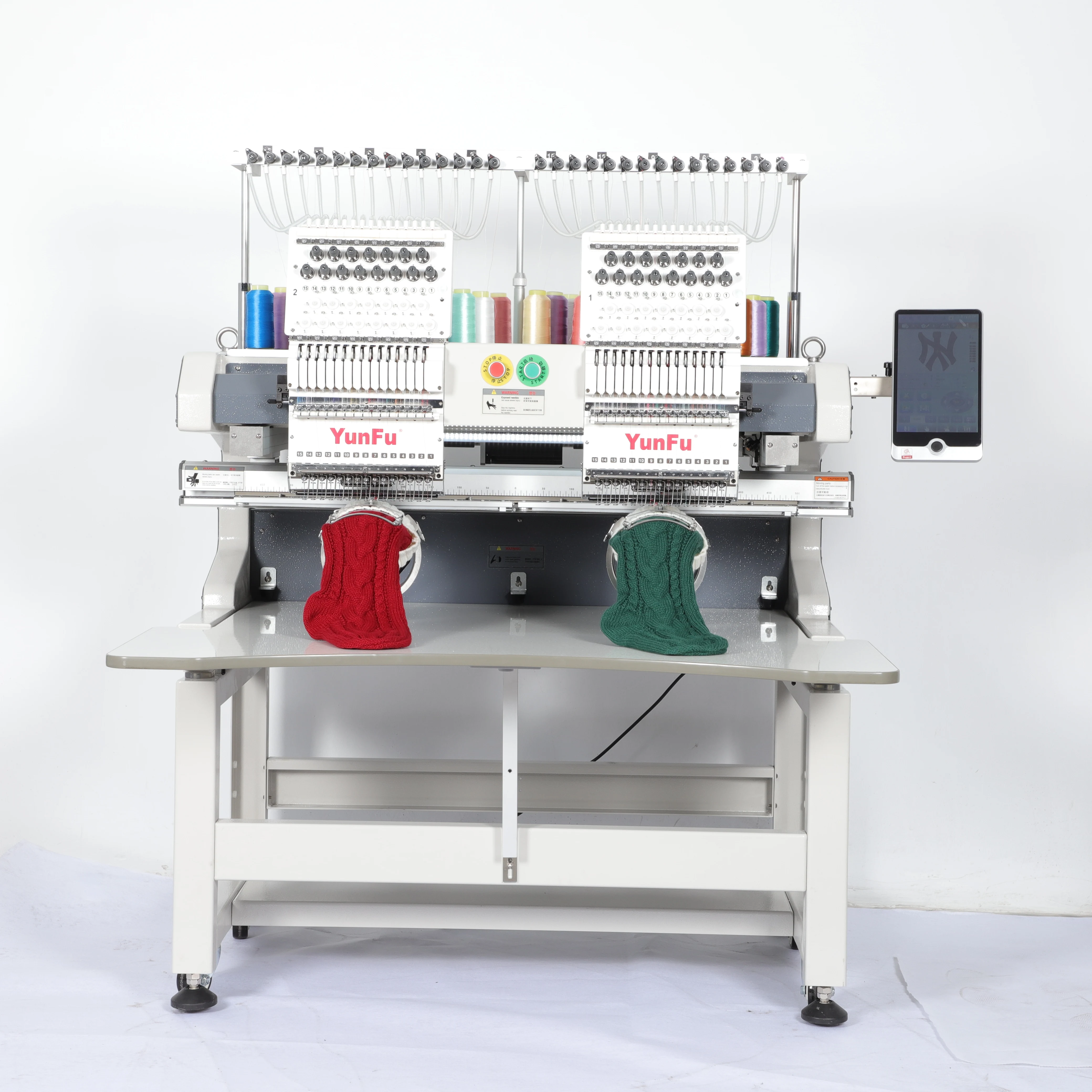 Best Digital Two-Head Embroidery Machine New Condition Flat Hat Single Core Motor Economical Price Computerized Logo Embroider