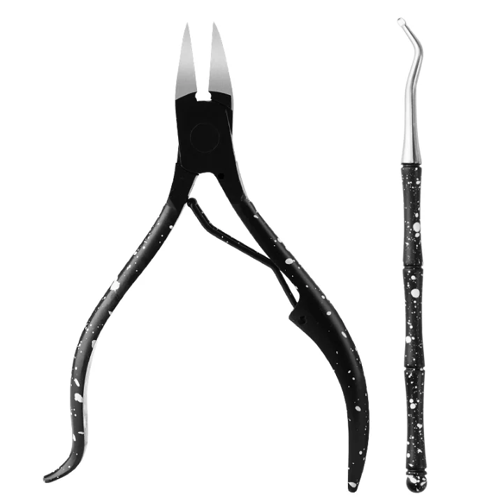 Black Toenail Ingrown Nail Art Cuticle Nipper Clipper Plier Tool