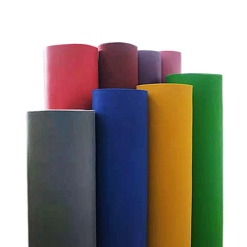 Color Nonwoven Fabric China Supplier Wholesale Fabric Plain Style 100% PP Non Woven Fabric Bag Raw Material