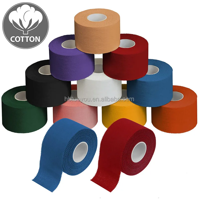Custom Logo High Elastic easy tear printing sports boxing climbing finger tape athletic BJJ tape Judo
