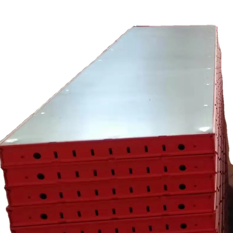 Steel Construction Concrete Material Fork Head Flat Column Wall Plywood Forms Panels Pillar Block Slab Mould Formwork System TIA