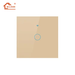 KLASS USB TYPE-C indoor glass wall plug and socket insert uk and africa standard wall switch and socket