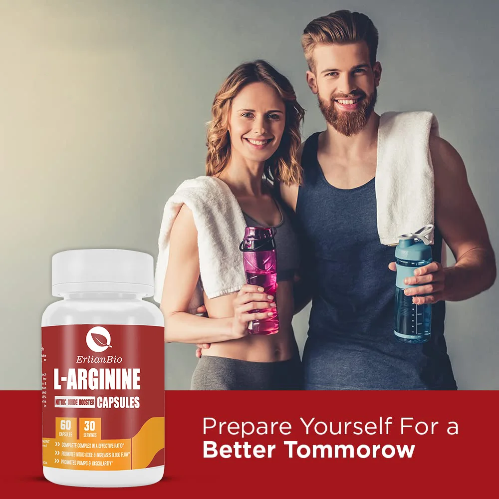 Arginine Sports Supplements Maintain Acid-base Balance and Improve Body Function L-Arginine Capsules