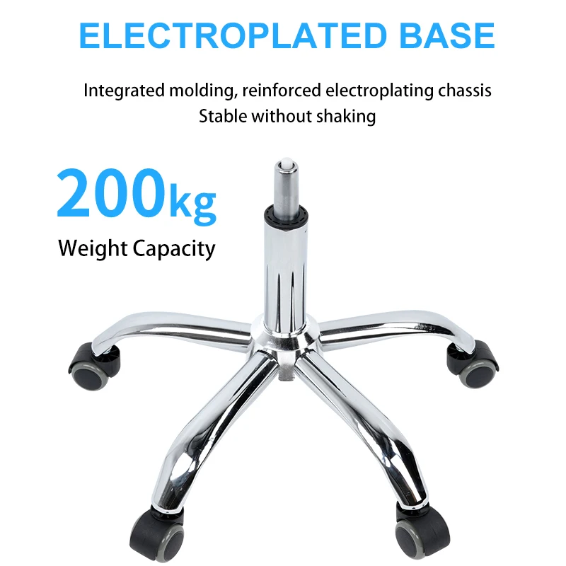 Hair Salon Chair Salon Furniture Round Seat Swivel bar Stool Chair Luxury Lab Stool Chair with Wheels Beauty Salon