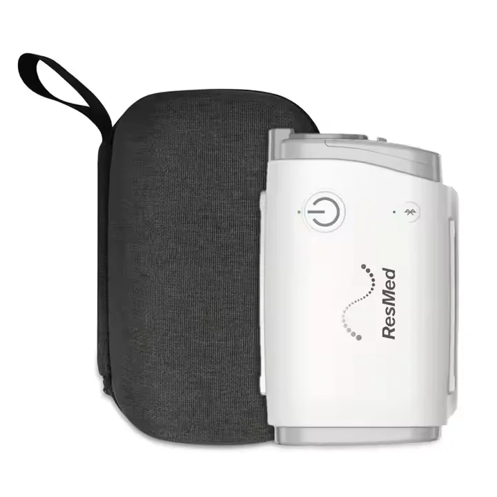 Custom Zippered Travel Hard Case for ResMed AirMini CPAP Machine Protective Oxford PU Material Medical Bag Shockproof Tool Case