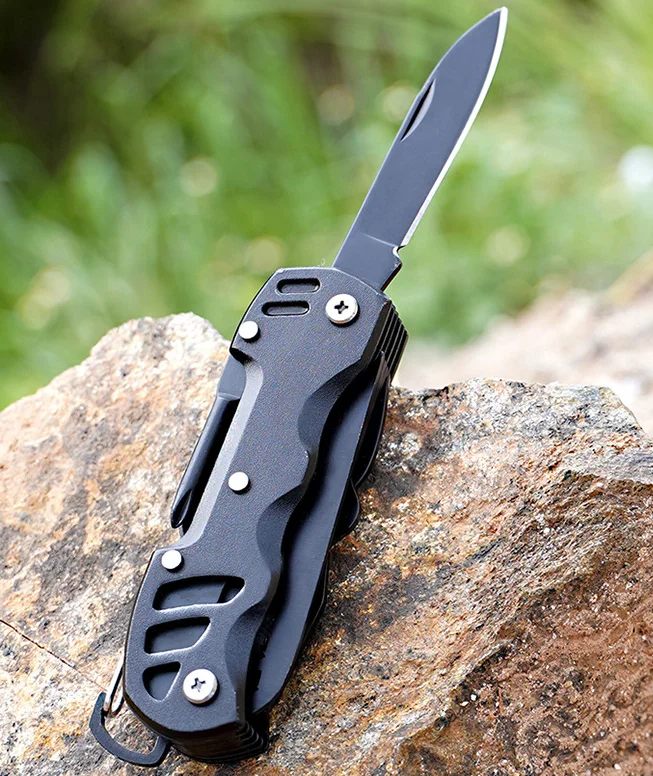 Swiss Manufacturer 12-Inch Stainless Steel EDC Combination Multi-Functional Outdoor Repair Knife DIY OEM Customizable Features