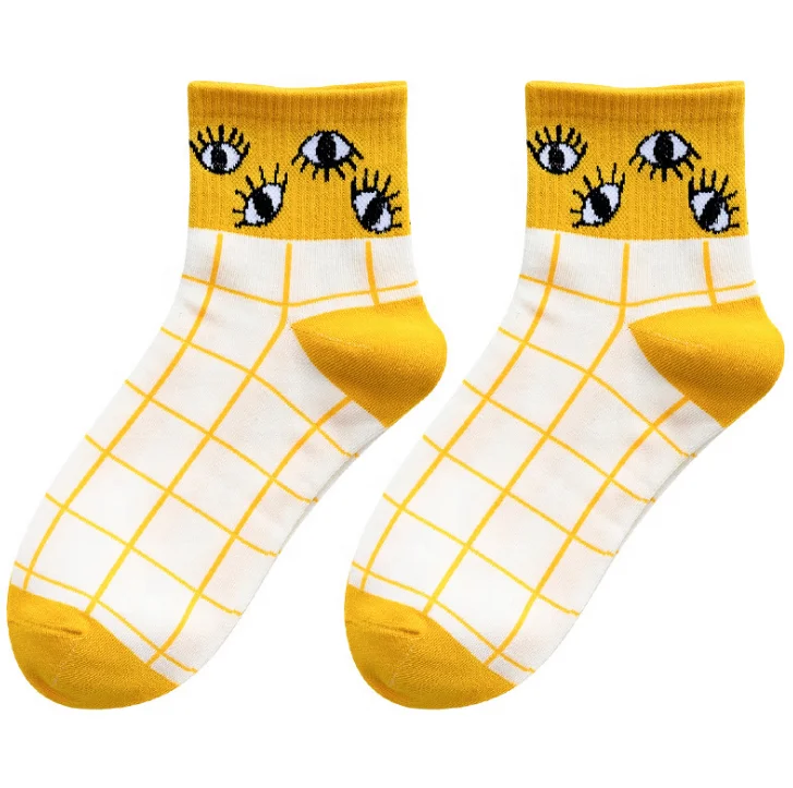 
 Носки в уличном стиле, цветные носки в полоску, Носки ярких цветов  