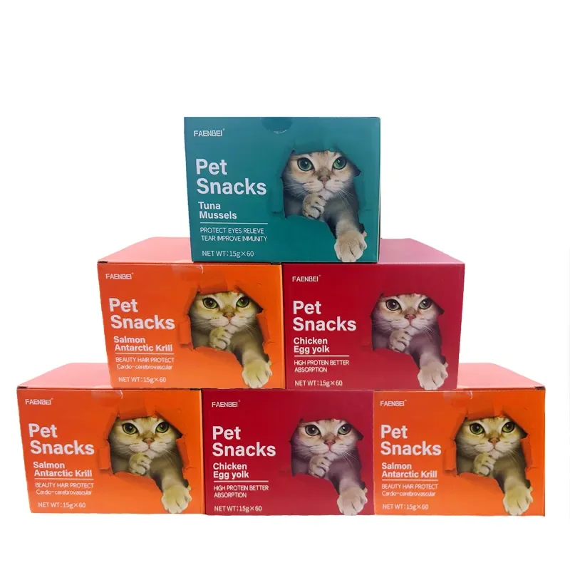 OEM ODM wholesale bulk cat wet food cat liquid treat food 15g