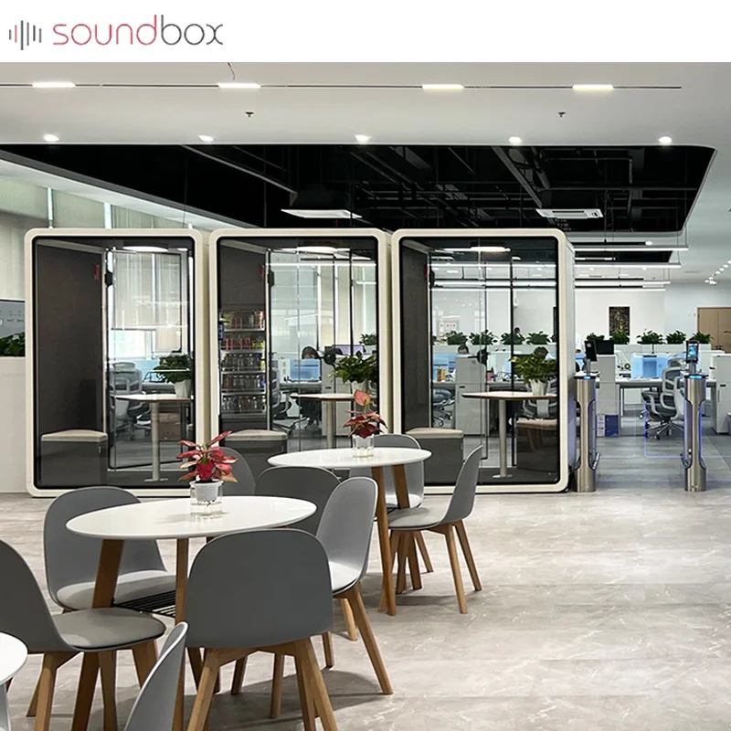 Work office booth office furniture meeting pod soundproof meeting room movable phone call sofa booths