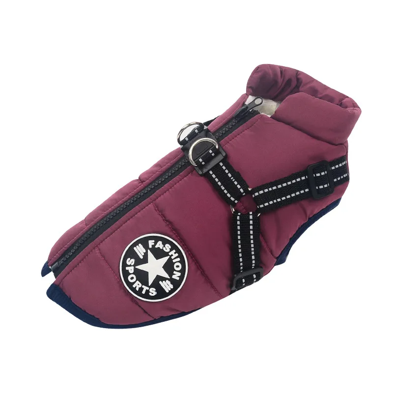 2022 hot selling winter warm do coat pet thick waterproof jacket roupa pet designer dog clothes ropa de perro