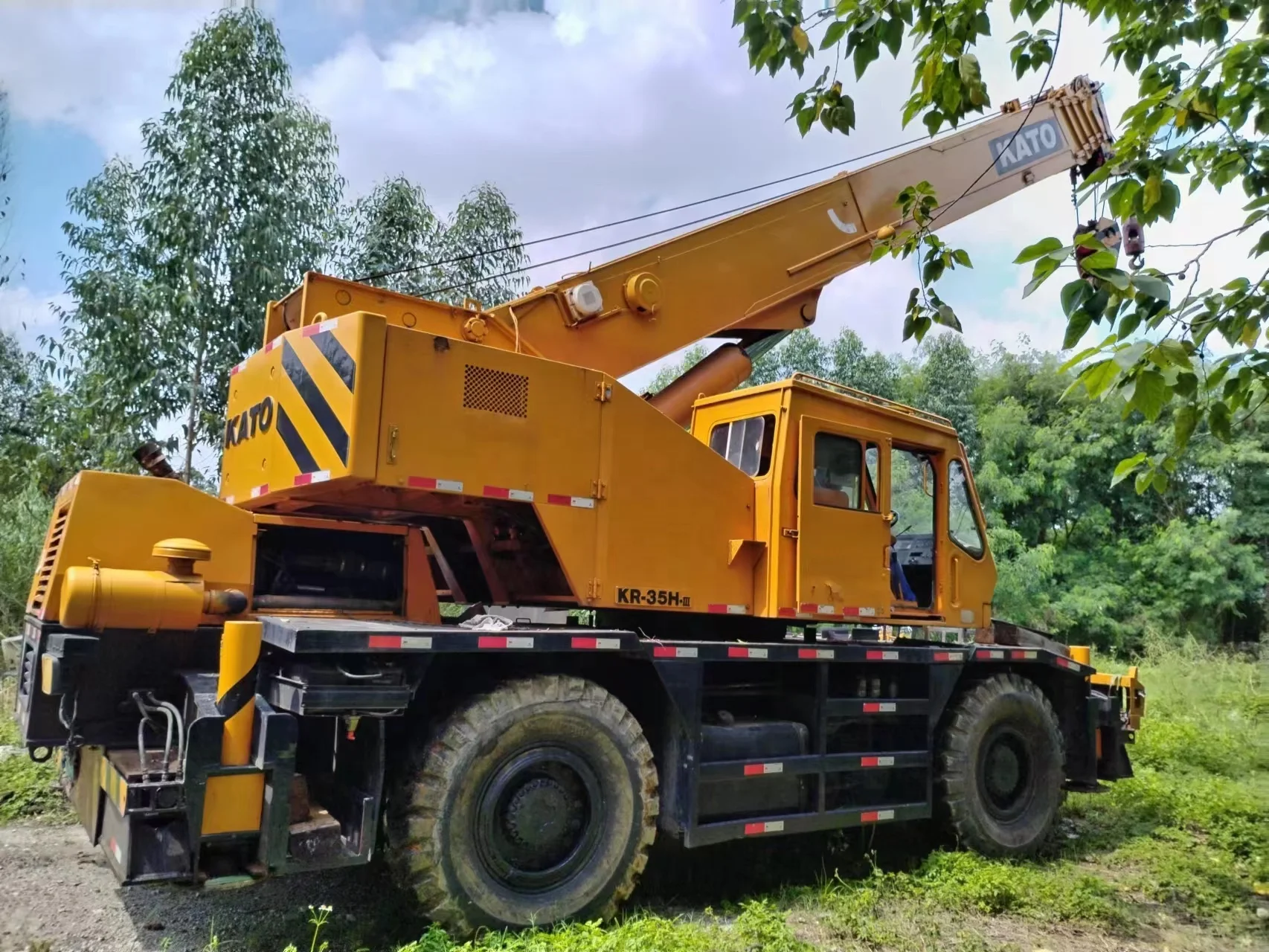 Японский оригинальный 35-тонный автокран TADANO с двигателем лидер продаж строительная техника более низкая цена для подержанной техники
