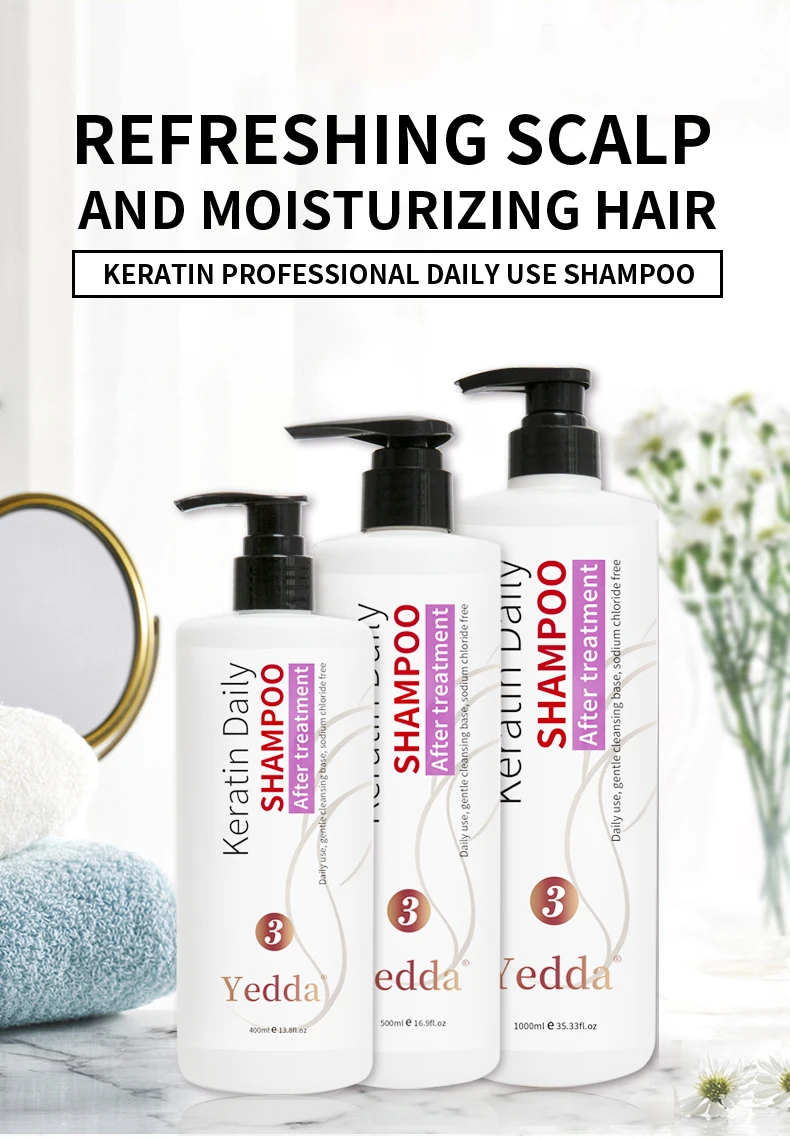 Moisture Repair Hair Care Set Keratin Smooth Shampoo Hair Product Shampoo set