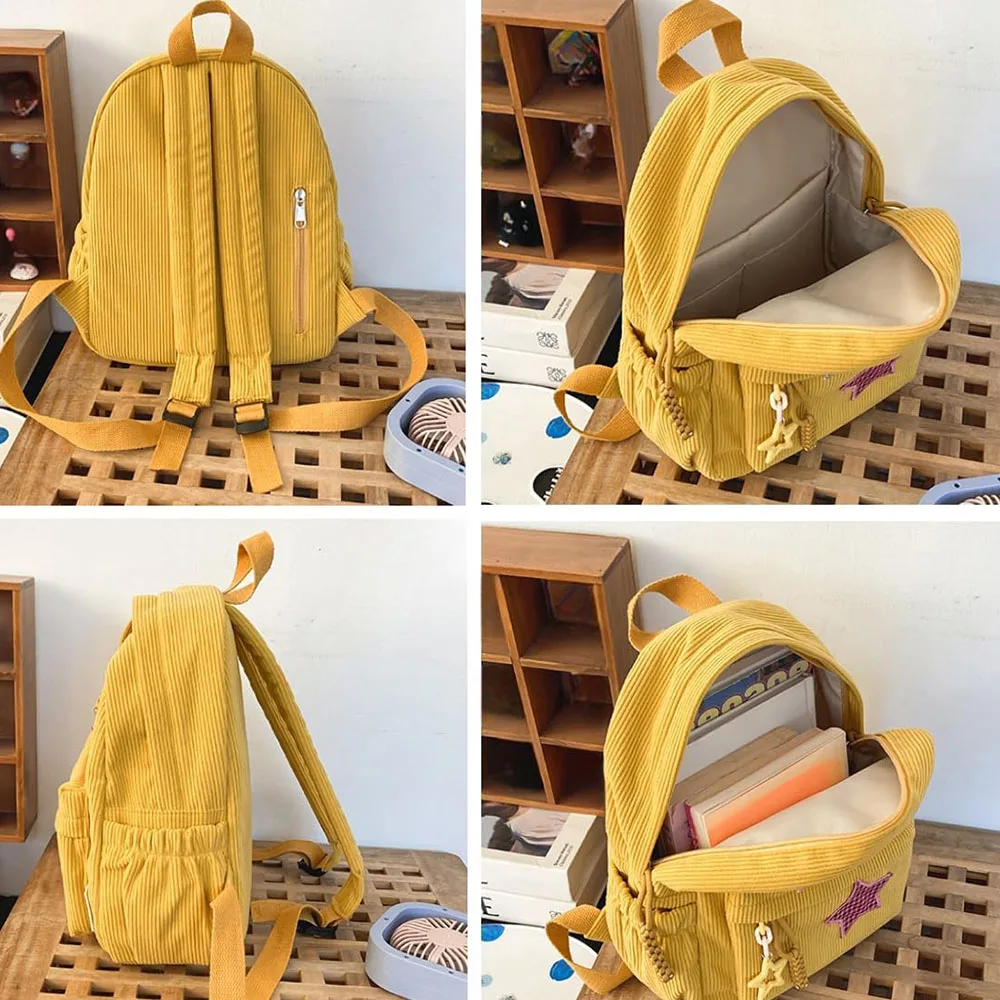 Star Backpack Cute Large Capacity Aesthetic Rucksack Cute Accessories Bag Woman Light Hearted Wholesale Custom Kawaii Backpacks