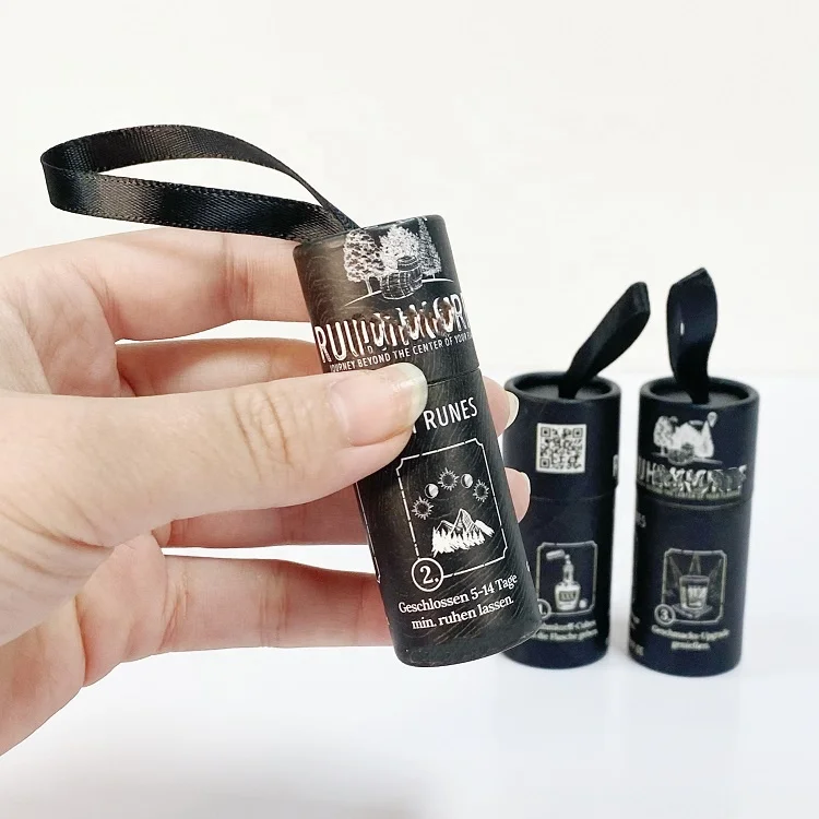 OEM Medicinal Powder Package Capsule Supplement Storage Containers Pipe Paper Tubes for Pills