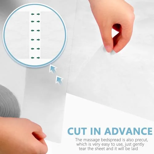 Disposable 80*180cm WaterProof Non Woven Paper Sheets Hospital Disposable Massage Table Bed Sheet Roll