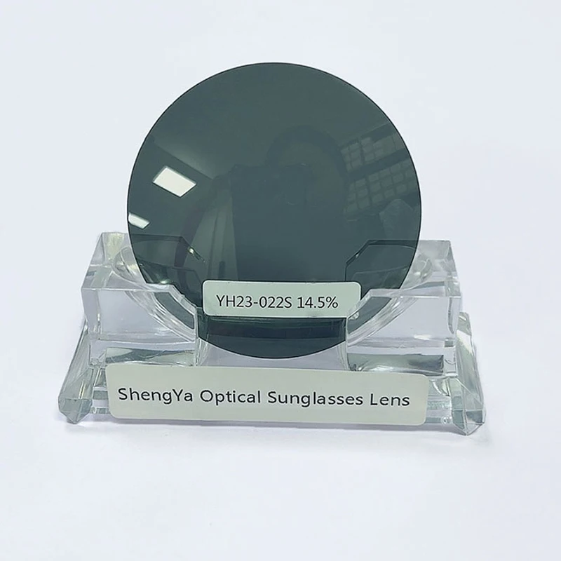 Base 4 6 75mm 70mm Wholesale CR39 sunglasses lens UV400 polarized mirror ophthalmic tinted optical lenses optical lens