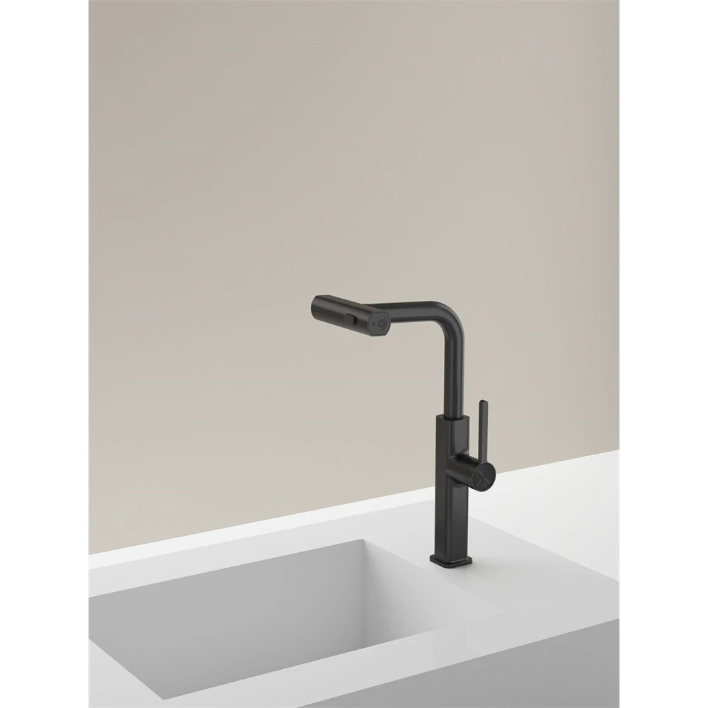 Fashion Design Ware deck mounted brass basin mixer faucetTaps Brass Basin Faucet Tap Switch Spout single hole basin faucet