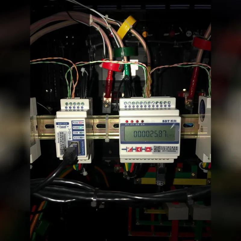 SDE330-C с 100A трансформатор мини легкую установку Трех фазный Анализатор качества электроэнергии Многофункциональный измеритель RS485