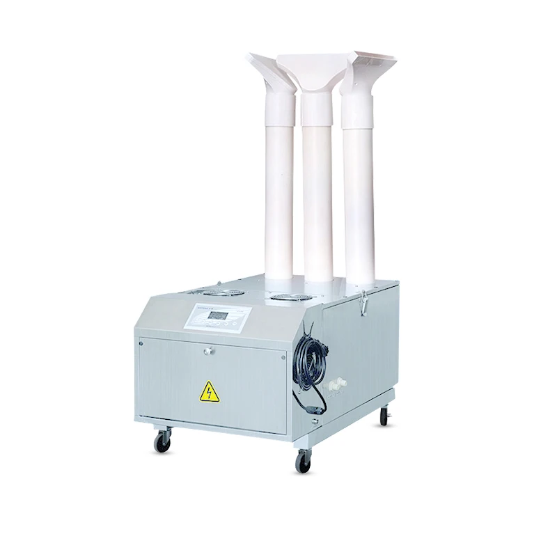 Shiteng  Printing House 24KG/Hour Industrial Ultrasonic Mist Maker Fogger 10 Head Humidifier ST-24Z 24kg/h