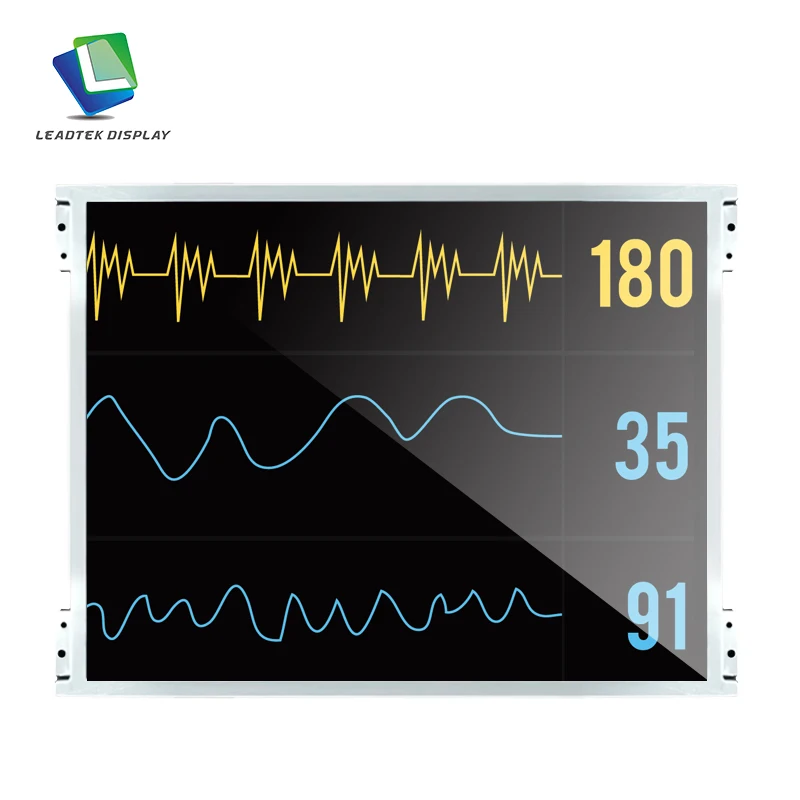 10.4 inch 1024*768 resolution thin screen LVDS 6 8 bit interface IPS normally black tft lcd panel